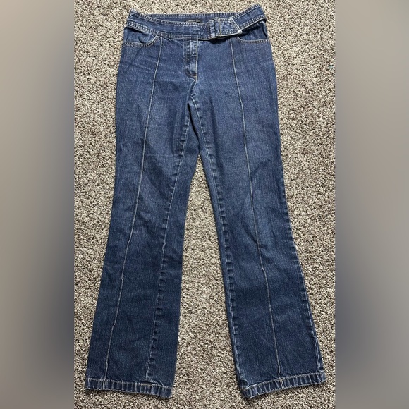 Kenneth Cole New York mid rise flare jeans size 8 - Picture 5 of 5